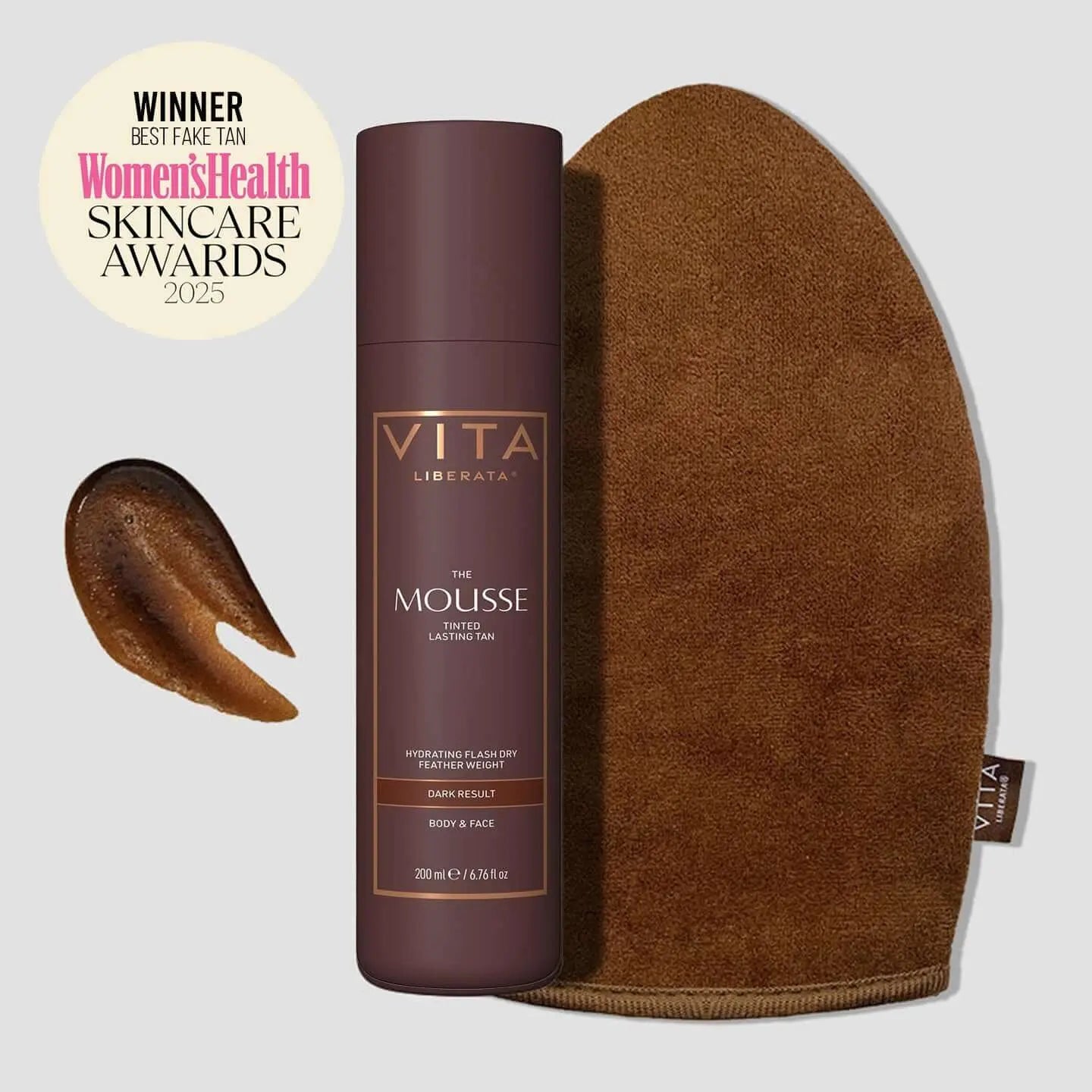 THE MOUSSE DARK & MITT SET Vita Liberata