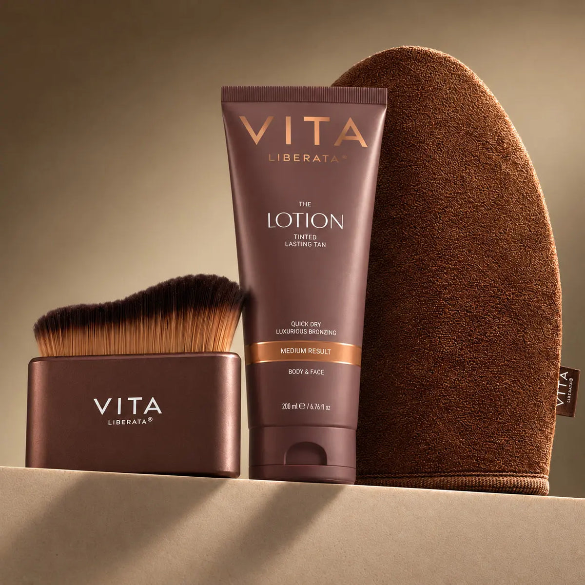 2 IN 1 MIRACLE BRUSH & MITT SET MEDIUM Vita Liberata