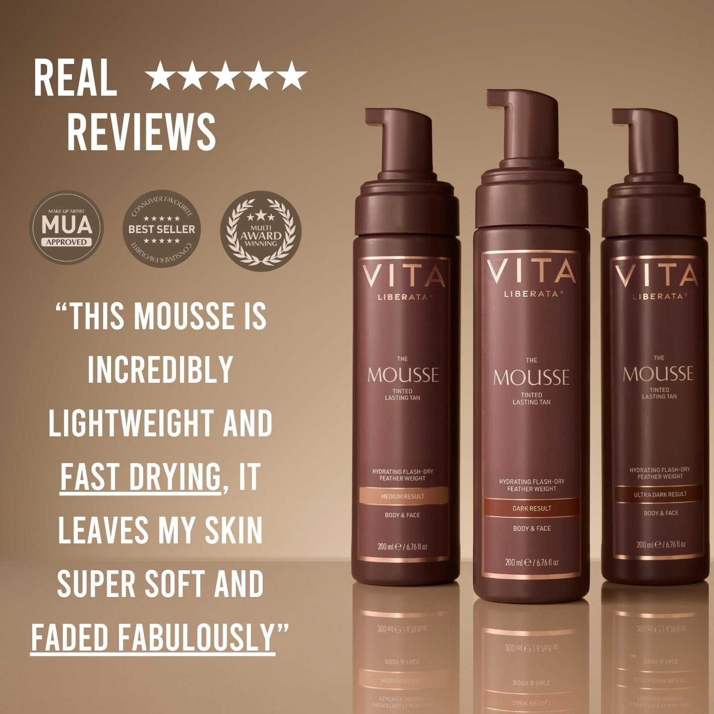 THE MOUSSE MEDIUM & MITT SET