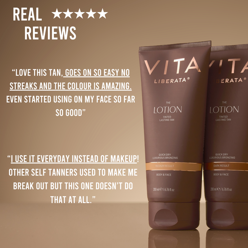 THE LOTION MEDIUM & MITT SET