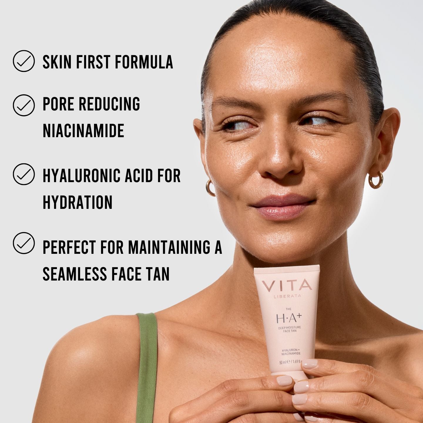 THE HA + FACE TAN WITH NIACINAMIDE TRAVEL SIZE