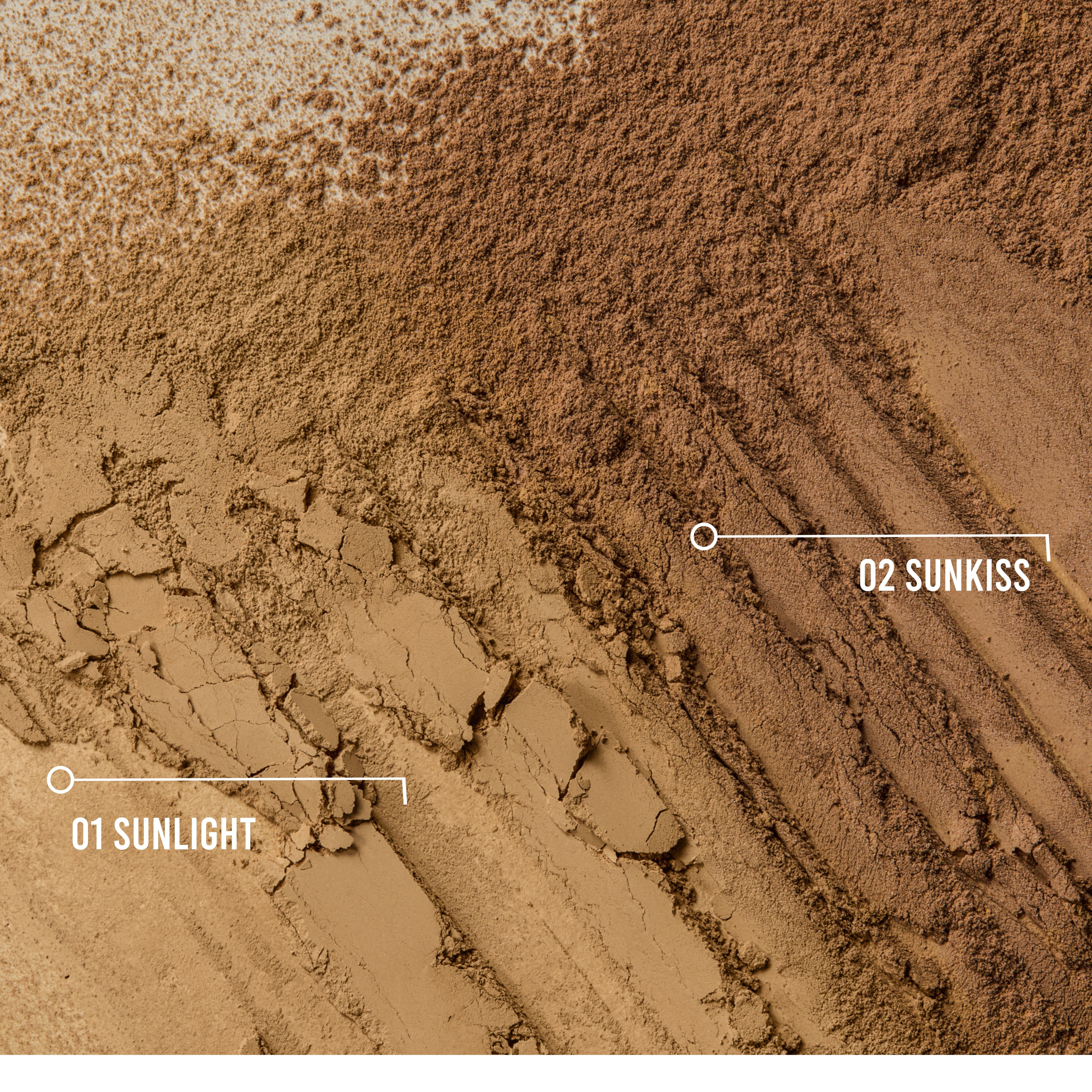 THE TRYSTAL, BRONZING MINERALS No.1 SUNLIGHT + KABUKI BRUSH