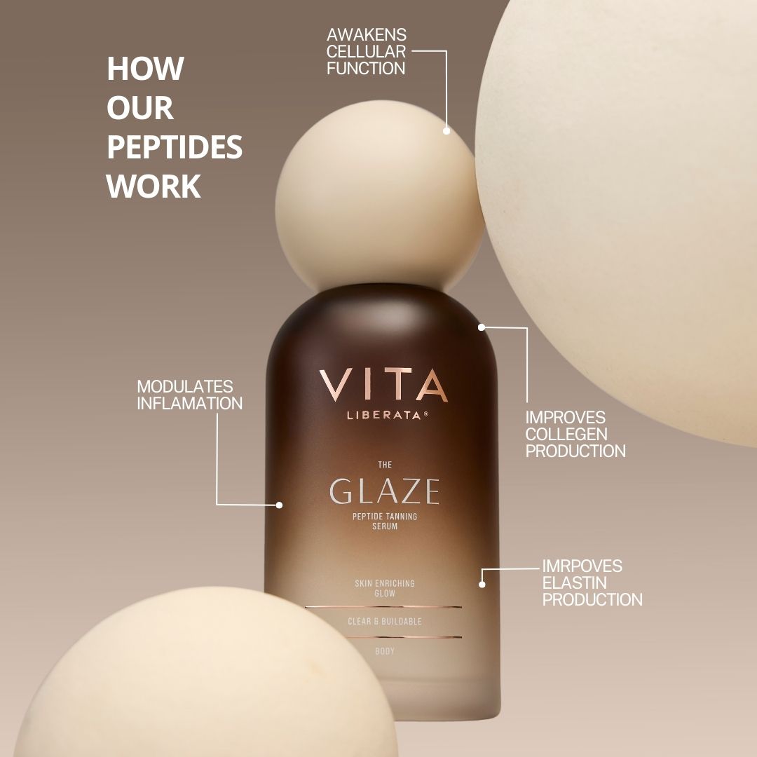 The Glaze Peptide Tanning Serum