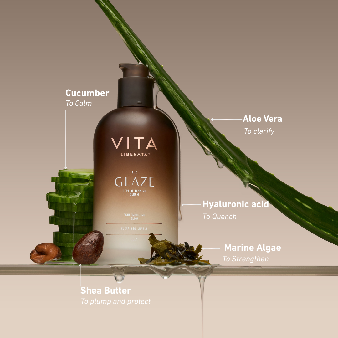 The Glaze Peptide Tanning Serum