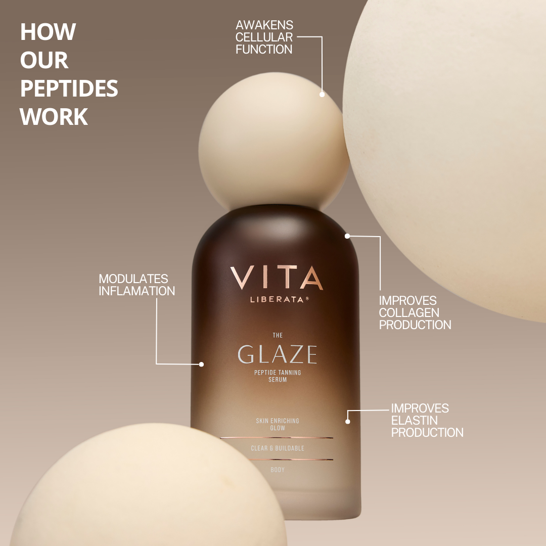 The Glaze Peptide Tanning Serum