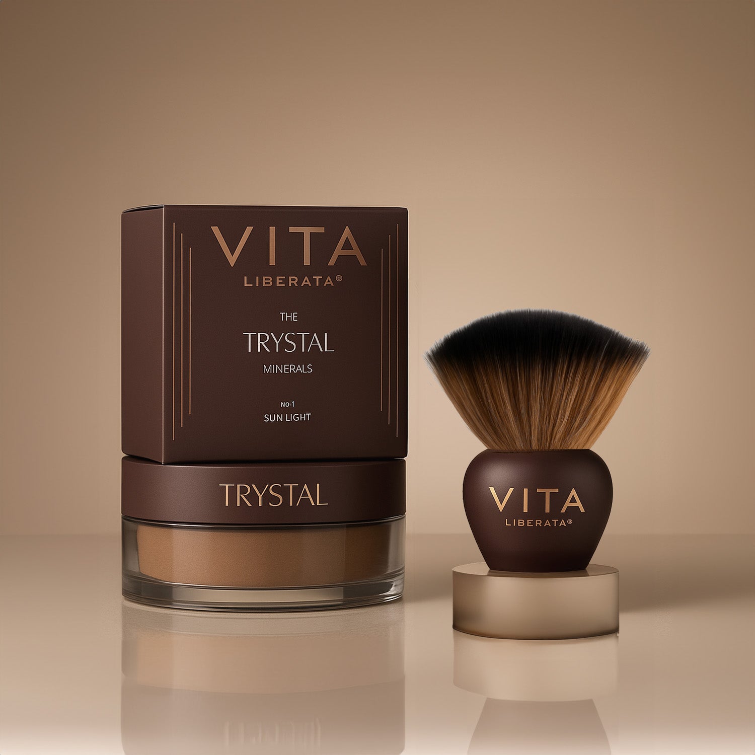 The Trystal, Loose Bronzing Minerals, No. 2 Sun Kiss
